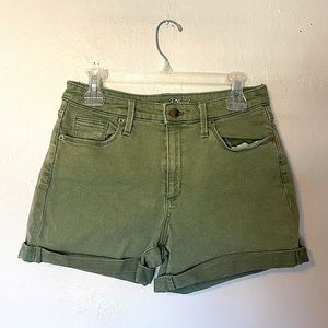 Universal Thread Denim Shorts - Olive